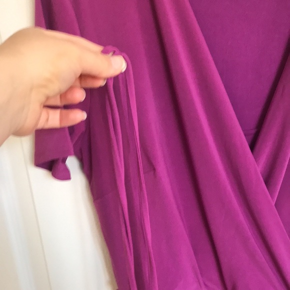 Stretchy purple dress - Picture 8 of 9